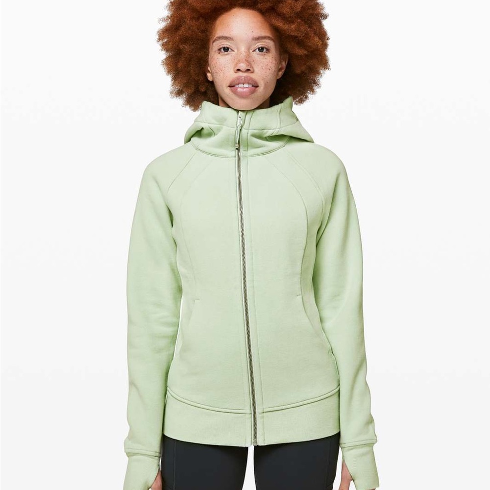 lululemon athletica Light Green Hoodie